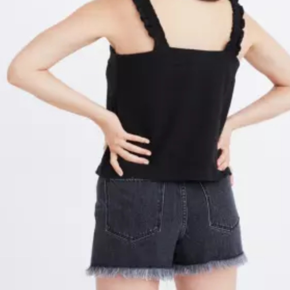 Madewell Tie-Front Tank Top - Picture 2 of 4